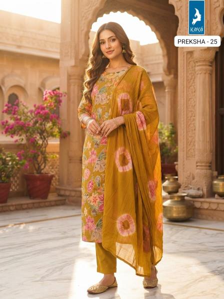 Kaya preksha 3pcs aakara kurti wholesale